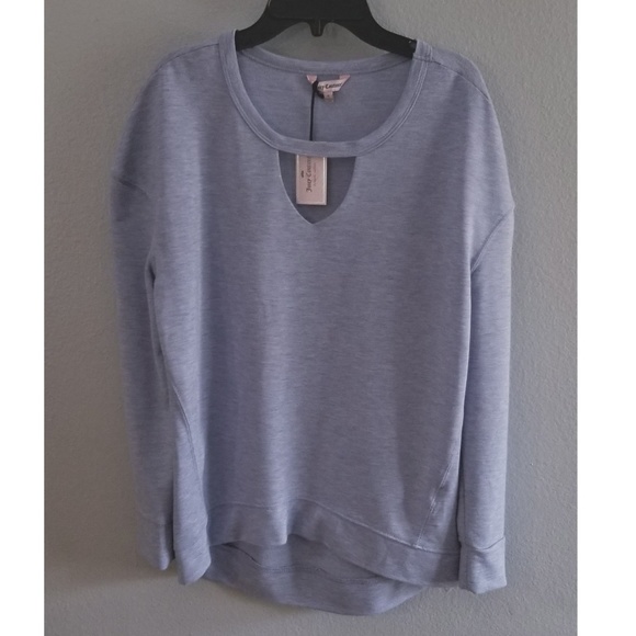 Juicy Couture Lightweight Raglan Cutout Sweatshirt - Picture 2 of 5